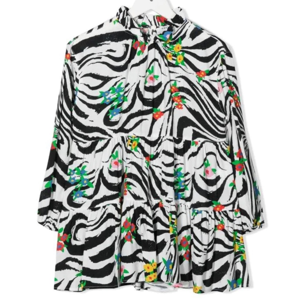 Philosophy Di Lorenzo Serafini Kids
floral-print marbled dress NWT